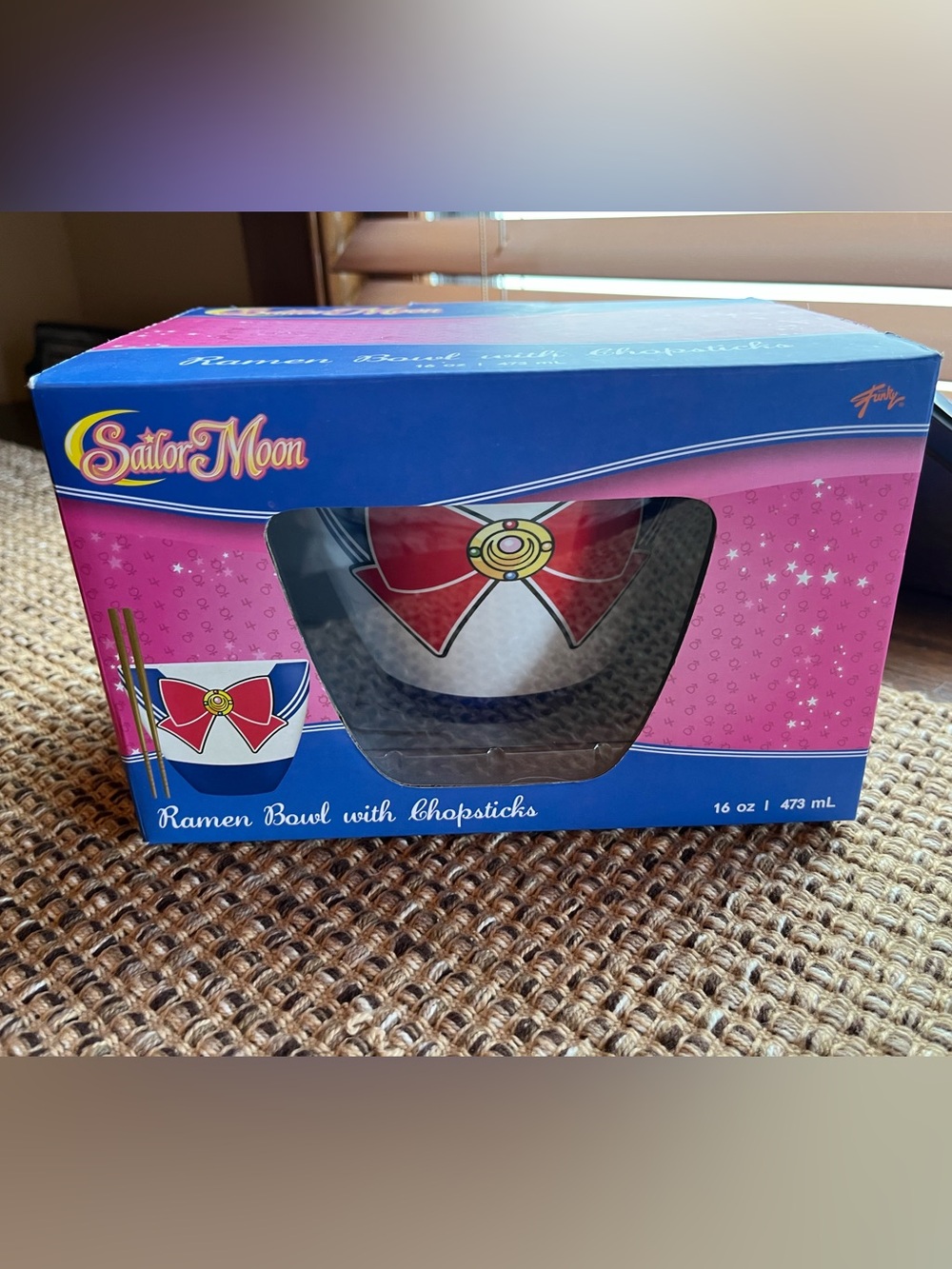Just Funky Sailor Moon Japanese Dinnerware Ramen Noodle Set